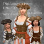 TSM Aarbyville Pirate Female Outfit - All Ages