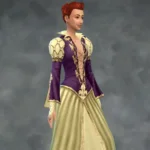 TSM Royal Queen Pointed Collar Dress for All Ages