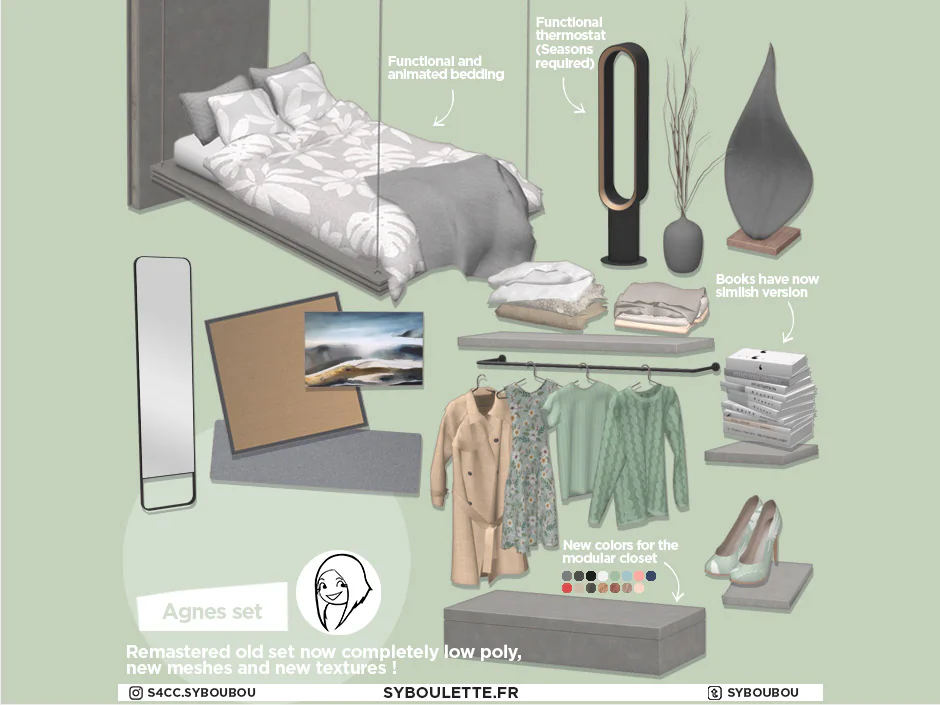 Agnes bedroom (2022)