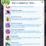 Add / Remove Traits (Cheat Code)