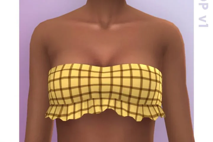 QICC - Checkered Alex Top