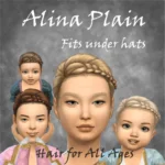 Alina Plain Hair for All Ages