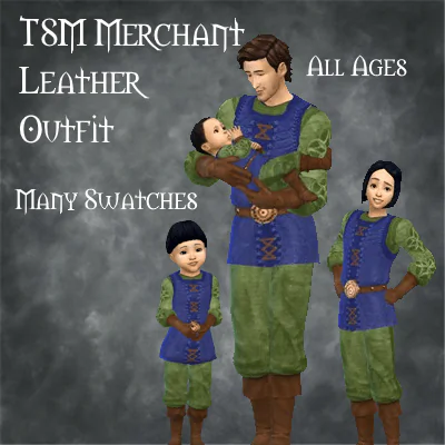 TSM Merchant Leather Outfit
