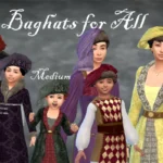 Renaissance Baghats for all ages - 3 versions