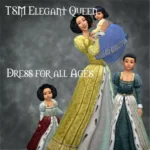 TSM Royal - Elegant Queen Dress