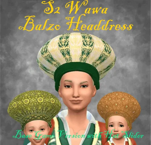 S2 Wawa Balzo Headdress