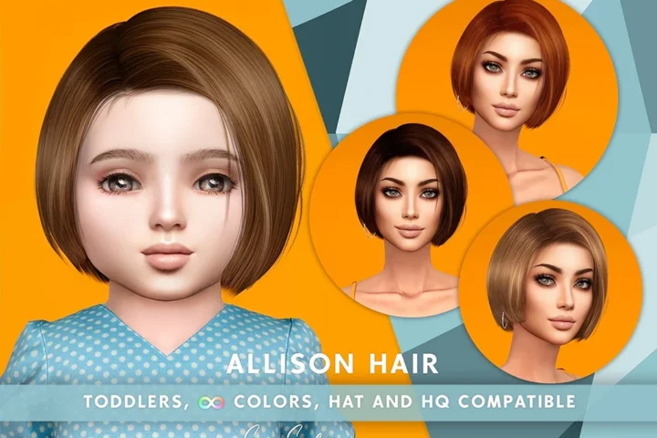 SONYASIMS - ALLISON HAIR TODDLERS