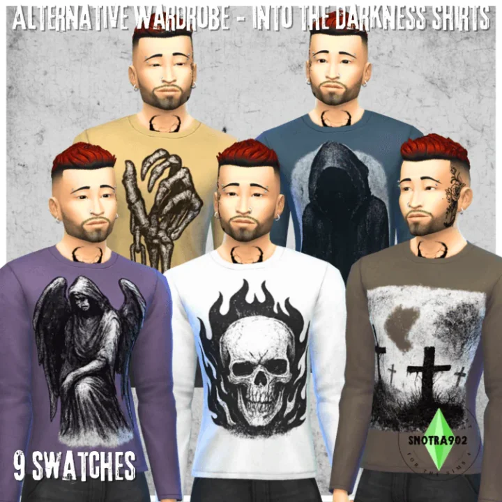Alternative Wardrobe - Into The Darkness Shirts