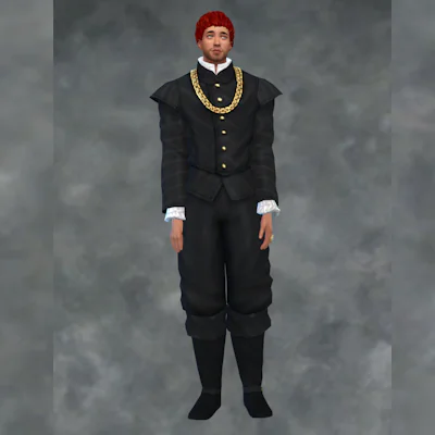 TSM Aristocrat Vest Jacket Boots Outfit for All Ages - Basic Version