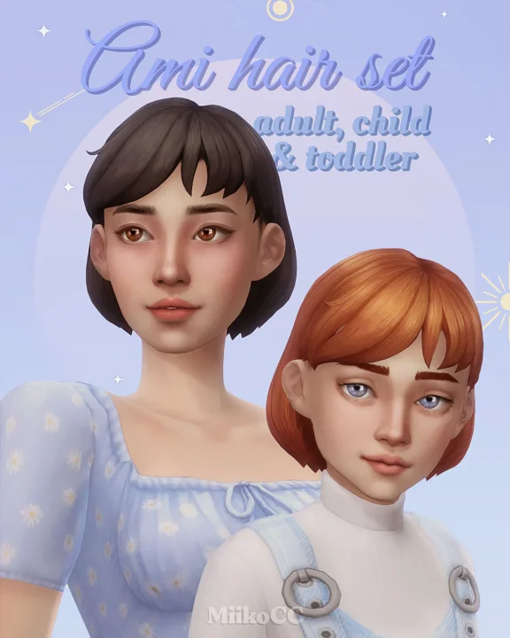 Ami hair set