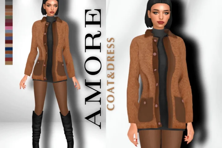 AMORE COAT & DRESS