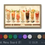 Drink Menu Board #1 Samtuse963