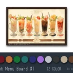 Drink Menu Board #1 Samtuse963