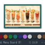 Drink Menu Board #1 Samtuse963