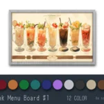 Drink Menu Board #1 Samtuse963