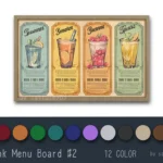 Drink Menu Board #2 Samtuse963