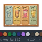 Drink Menu Board #2 Samtuse963