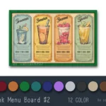 Drink Menu Board #2 Samtuse963