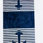 Anchor beach towel