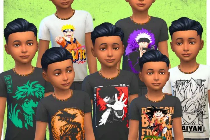 Anime Kids - Tshirt
