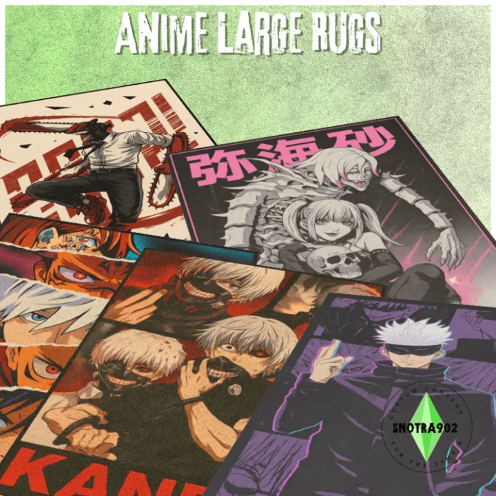 Anime Large Rugs