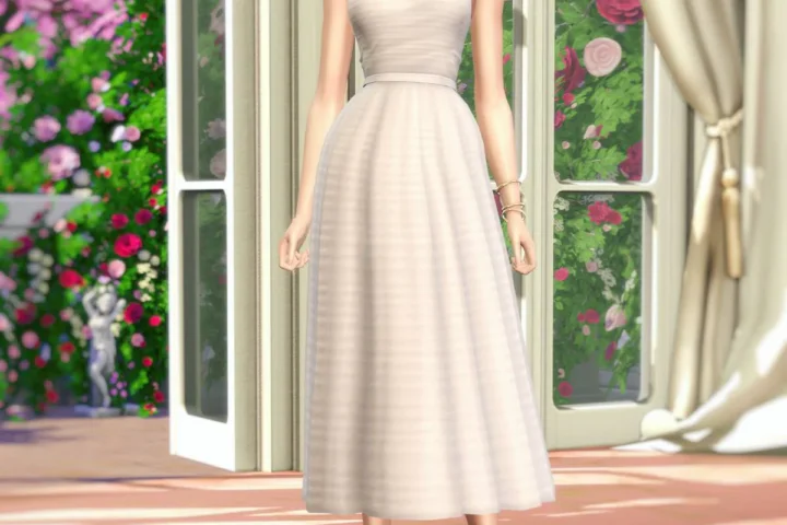 Anne Silk Dress