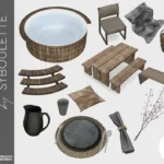 Annie outdoor dining set (2020)