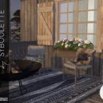 Annie outdoor dining set (2020)