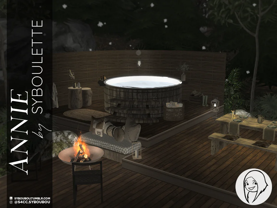 Annie outdoor dining set (2020)