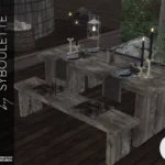 Annie outdoor dining set (2020)