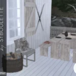 Annie outdoor dining set (2020)