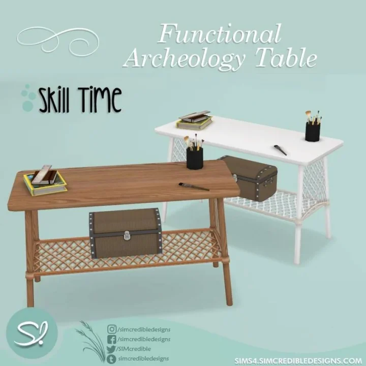 Functional Archeology Table 1 🤠🧹🏺