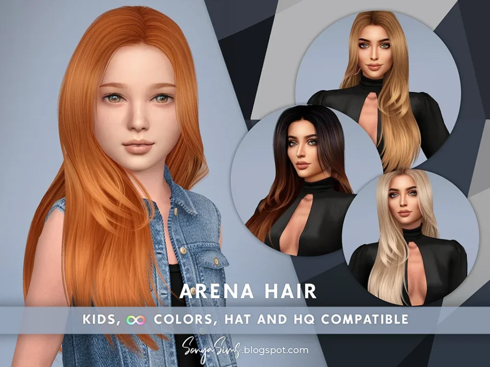 SONYASIMS - ARENA HAIR KIDS