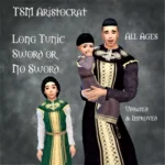 TSM Aristocrat Long Tunic Sword or No Sword