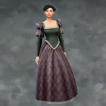 TSM Aristocrat Puffy Sleeves Dress
