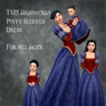 TSM Aristocrat Puffy Sleeves Dress