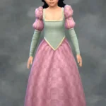 TSM Aristocrat Puffy Sleeves Dress