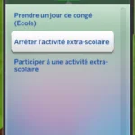Quit after-school activity for children