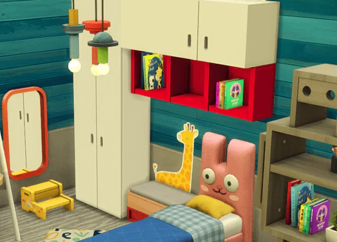 Kids Bedroom CC Pack