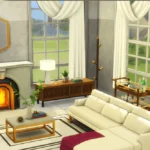Artz Livingroom CC Pack