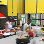 Spring-Six Kitchen CC Pack
