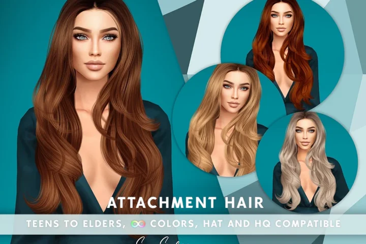 SONYASIMS - ATTACHMENT HAIR