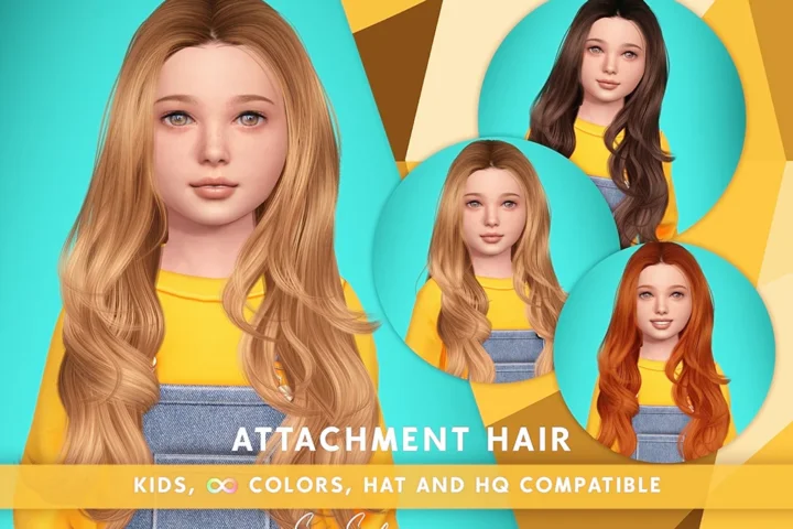 SONYASIMS - ATTACHMENT HAIR KIDS