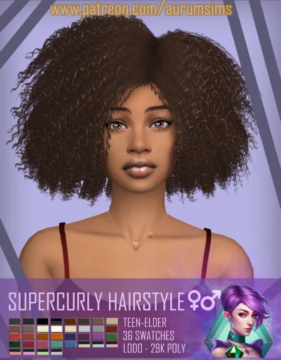 Aurum - SuperCurly Hairstyle