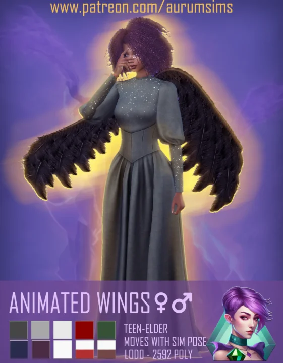 Aurum - Animated Wings Accessory