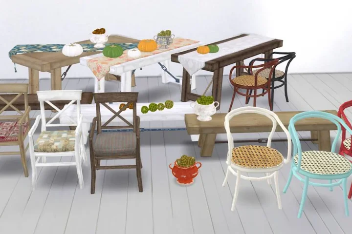 Autumn Dining set