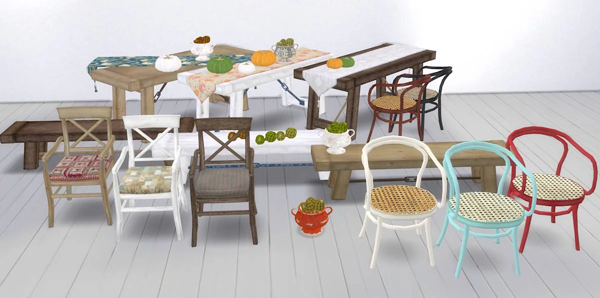Autumn Dining set