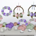Hydrangea decor set