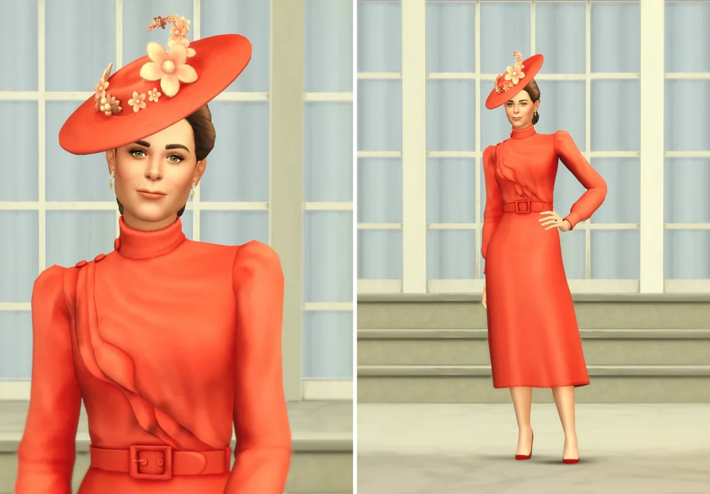 Duchess of Dress & Hat XXIII
