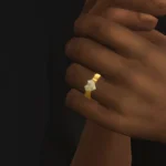 Heart Shape Ring Set